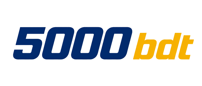 5000 bdt বাংলা গেমিং লোগো